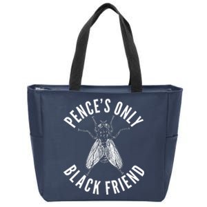 Pence's Only Black Friend Mike Pence Debate Fly Zip Tote Bag