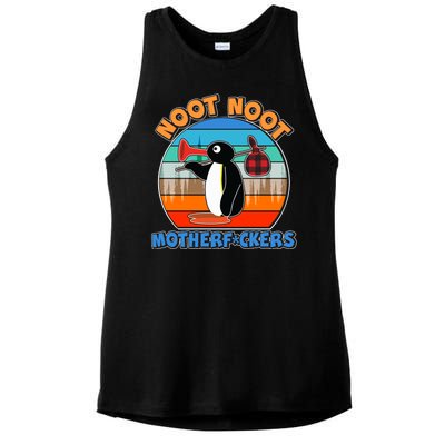 Pengu Noot Noot MotherF*ckers Ladies PosiCharge Tri-Blend Wicking Tank