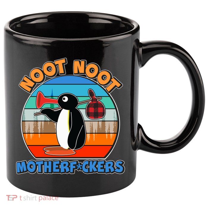 Pengu Noot Noot MotherF*ckers 11oz C Handle Ceramic Mug