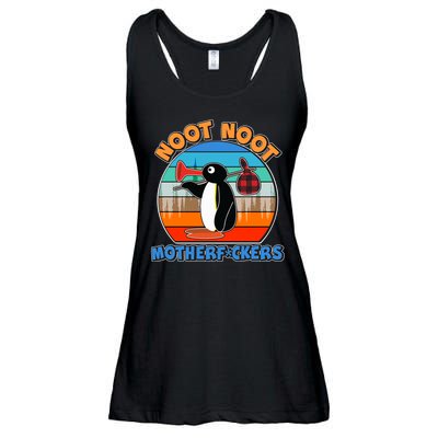 Pengu Noot Noot MotherF*ckers Ladies Essential Flowy Tank
