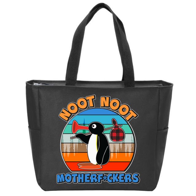 Pengu Noot Noot MotherF*ckers Zip Tote Bag