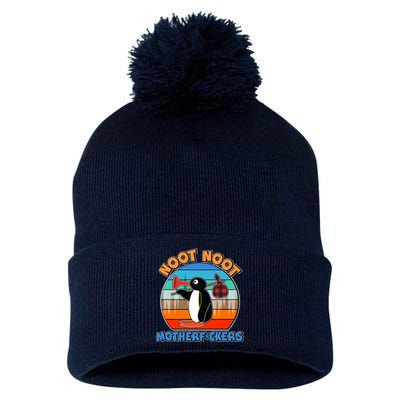 Pengu Noot Noot MotherF*ckers Pom Pom 12in Knit Beanie