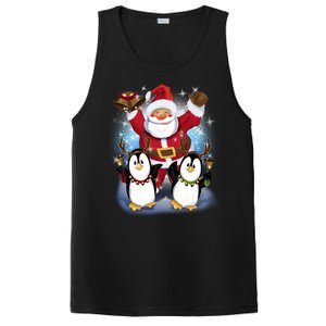 Penguin Dance With Santa PosiCharge Competitor Tank