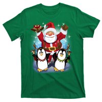 Penguin Dance With Santa T-Shirt