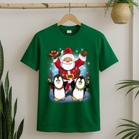 Penguin Dance With Santa T-Shirt