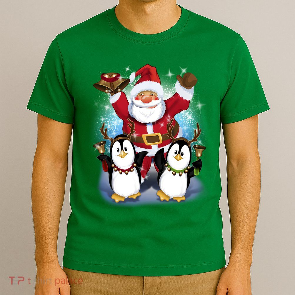 Penguin Dance With Santa T-Shirt