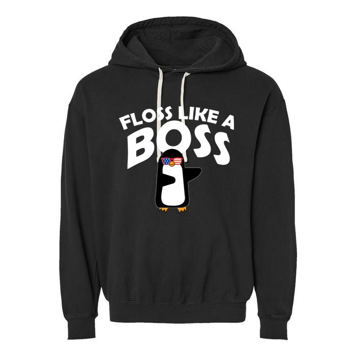Penguin Floss Like A Boss Garment-Dyed Fleece Hoodie