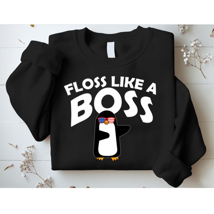 Penguin Floss Like A Boss Sweatshirt
