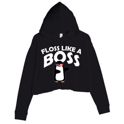 Penguin Floss Like A Boss Crop Fleece Hoodie