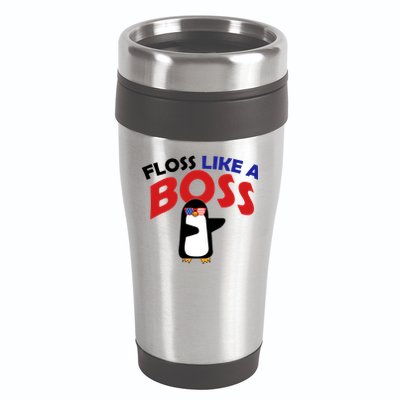 Penguin Floss Like A Boss 16oz Travel Tumbler