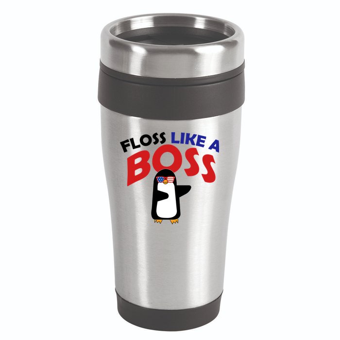 Penguin Floss Like A Boss 16oz Travel Tumbler
