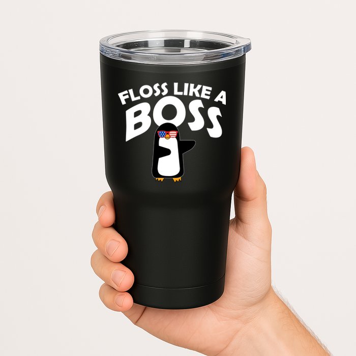 Penguin Floss Like A Boss Tumbler