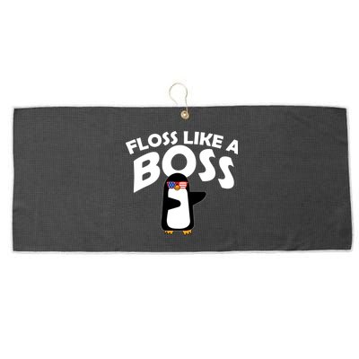 Penguin Floss Like A Boss Large Microfiber Waffle Golf Towel
