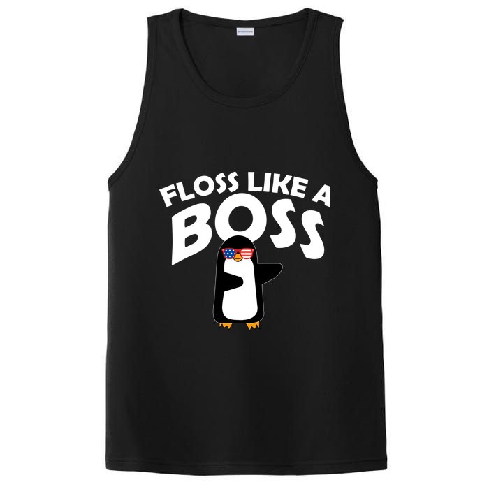 Penguin Floss Like A Boss PosiCharge Competitor Tank