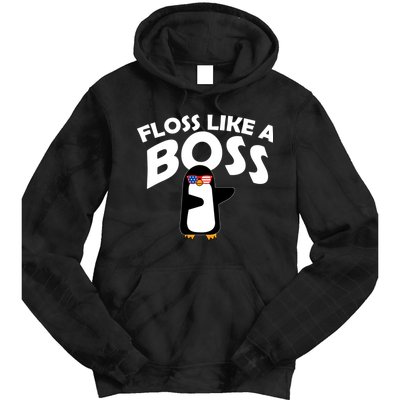 Penguin Floss Like A Boss Tie Dye Hoodie