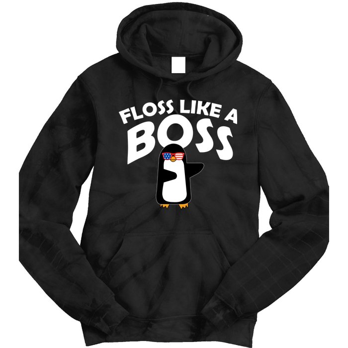 Penguin Floss Like A Boss Tie Dye Hoodie