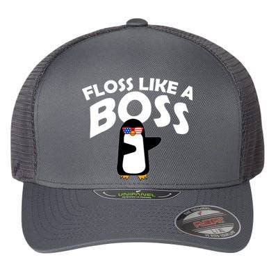 Penguin Floss Like A Boss Flexfit Unipanel Trucker Cap