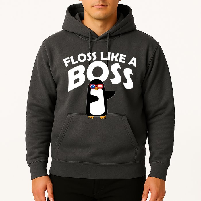 Penguin Floss Like A Boss Hoodie