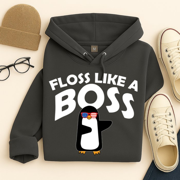 Penguin Floss Like A Boss Hoodie