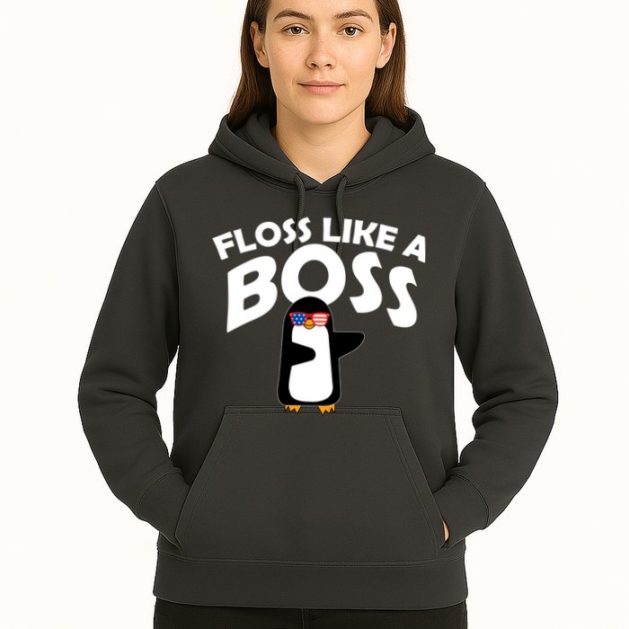 Penguin Floss Like A Boss Hoodie
