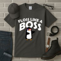 Penguin Floss Like A Boss Tall T-Shirt
