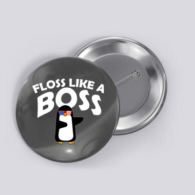 Penguin Floss Like A Boss Button