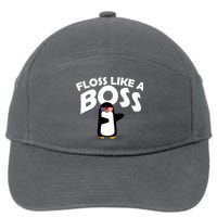 Penguin Floss Like A Boss 7-Panel Snapback Hat
