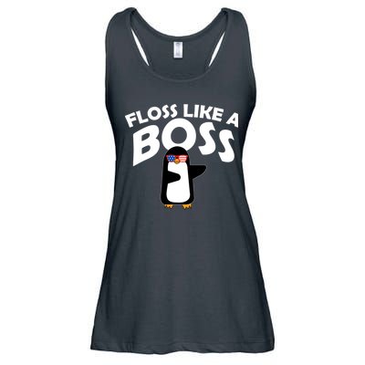 Penguin Floss Like A Boss Ladies Essential Flowy Tank