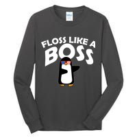 Penguin Floss Like A Boss Tall Long Sleeve T-Shirt