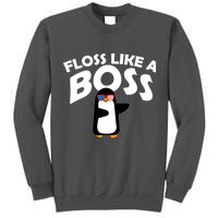 Penguin Floss Like A Boss Tall Sweatshirt