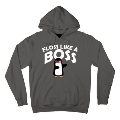 Penguin Floss Like A Boss Tall Hoodie