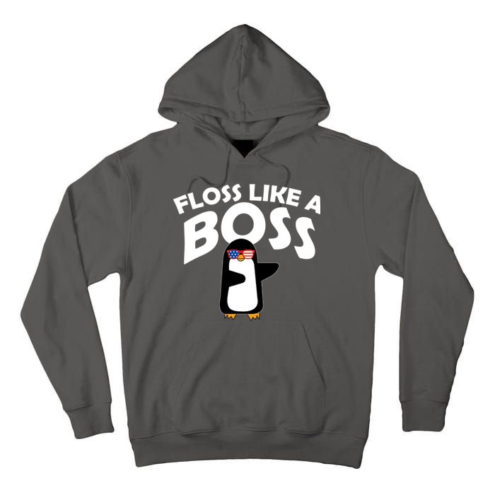 Penguin Floss Like A Boss Tall Hoodie