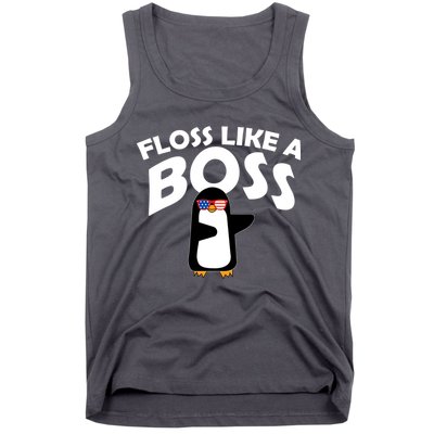 Penguin Floss Like A Boss Tank Top
