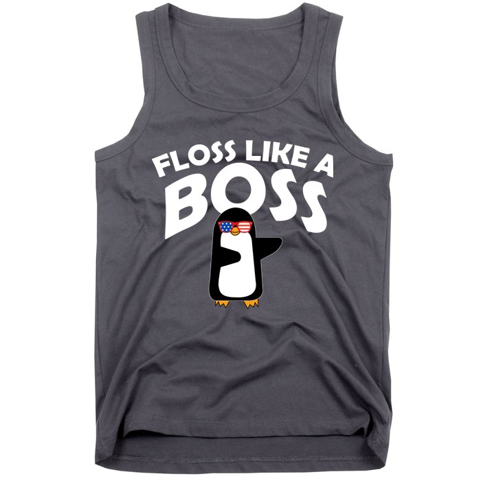 Penguin Floss Like A Boss Tank Top