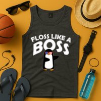 Penguin Floss Like A Boss Tank Top