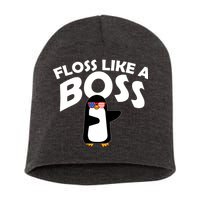 Penguin Floss Like A Boss Short Acrylic Beanie