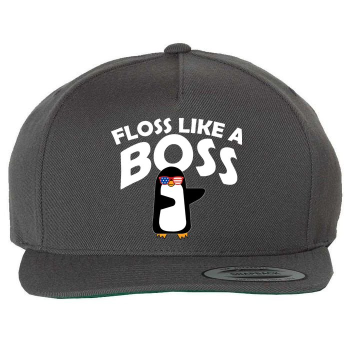 Penguin Floss Like A Boss Wool Snapback Cap