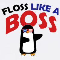 Penguin Floss Like A Boss Garment-Dyed Sweatshirt