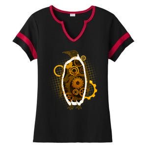 Penguin Gears Ladies Halftime Notch Neck Tee