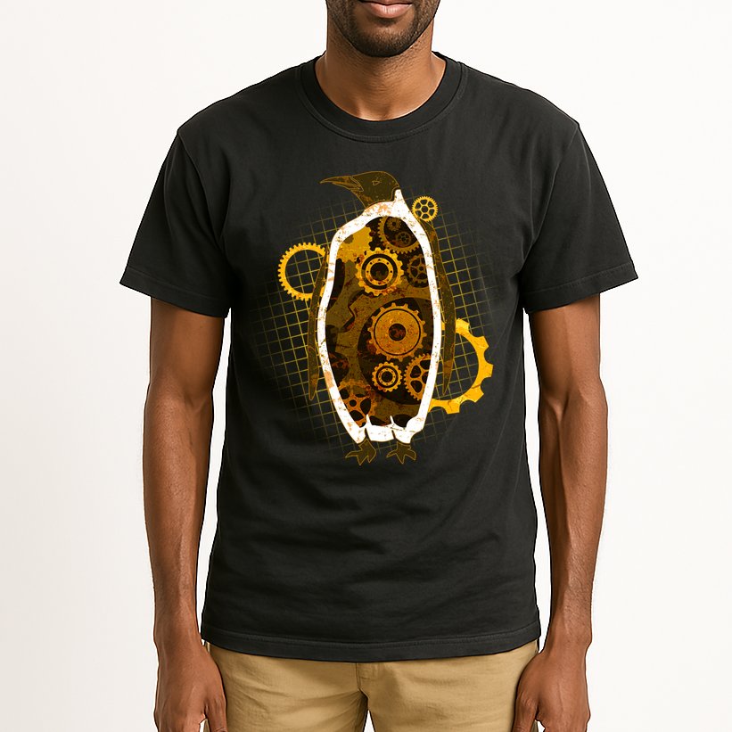 Penguin Gears Tall T-Shirt