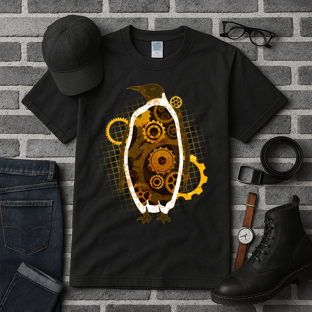 Penguin Gears Tall T-Shirt