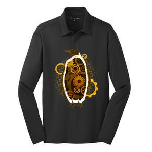 Penguin Gears Silk Touch Performance Long Sleeve Polo