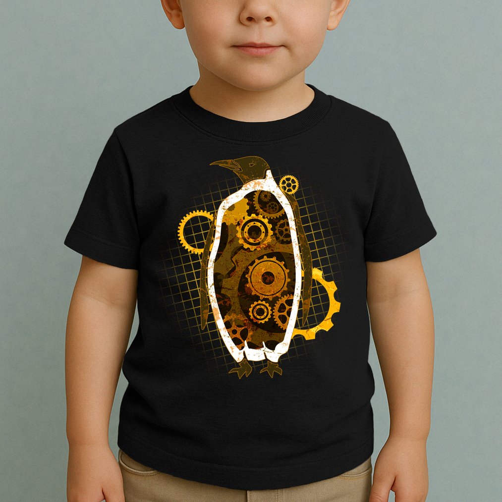 Penguin Gears Toddler T-Shirt