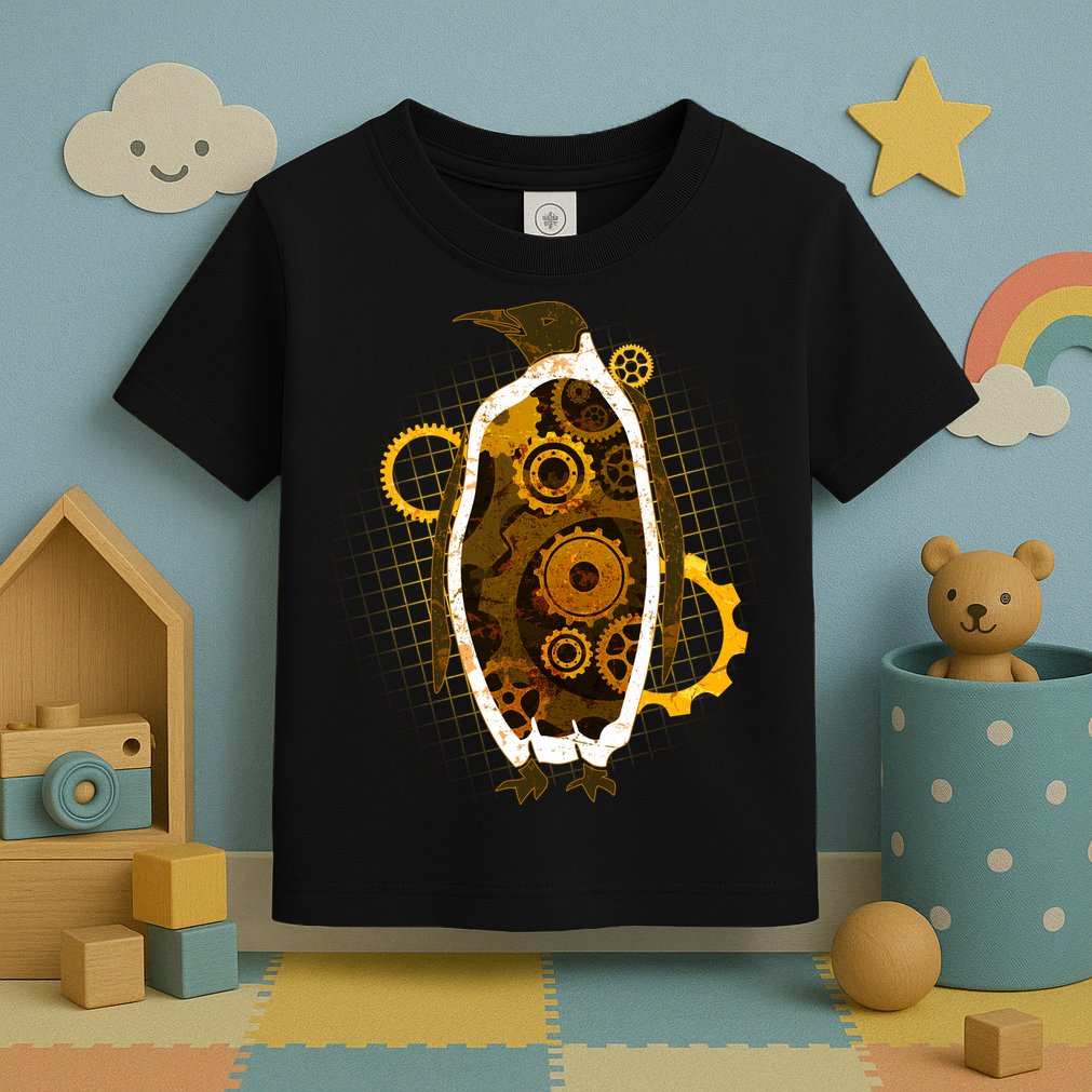 Penguin Gears Toddler T-Shirt