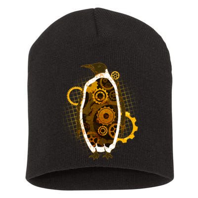 Penguin Gears Short Acrylic Beanie