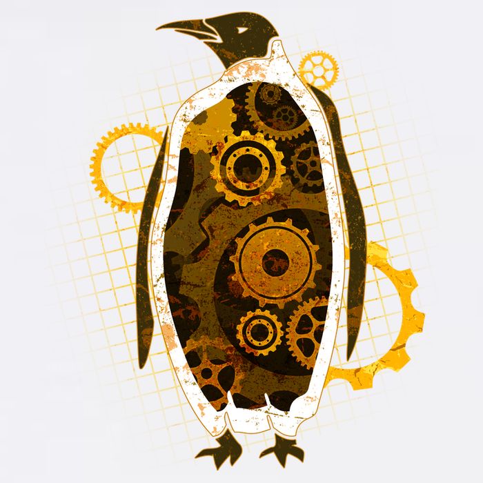 Penguin Gears Garment-Dyed Sweatshirt