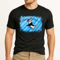Penguin Skating Merry Christmas Performance Shirt