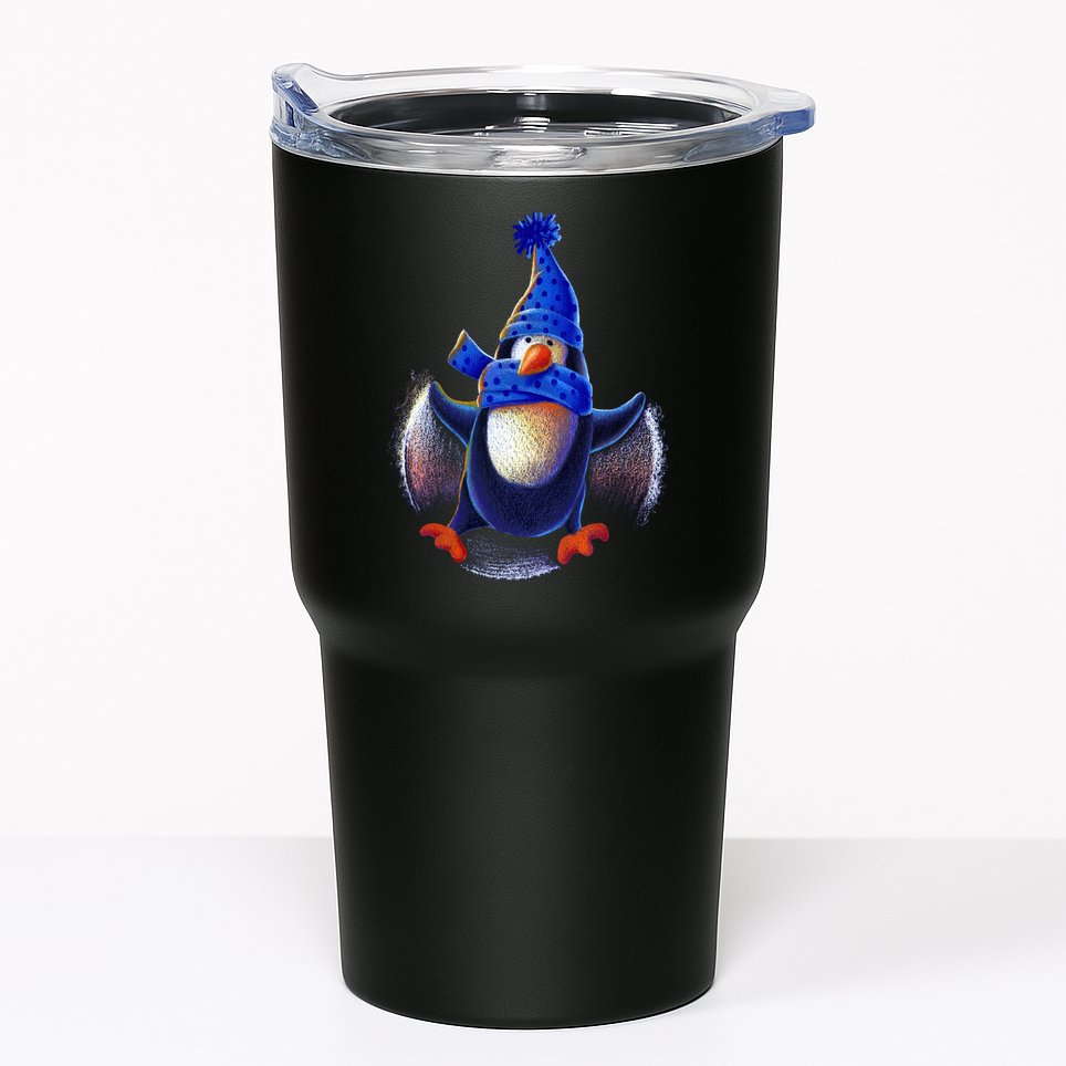 Penguin Snow Angel Tumbler