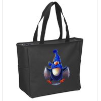 Penguin Snow Angel Zip Tote Bag
