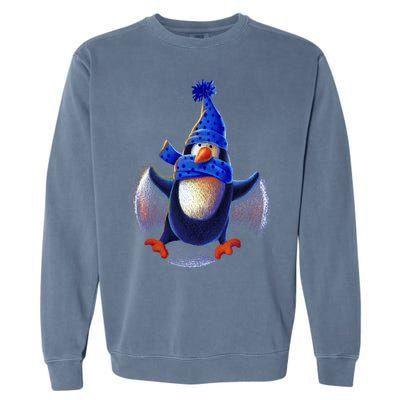 Penguin Snow Angel Garment-Dyed Sweatshirt